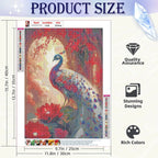 Peacock Diamond Pattern