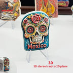 1PC Mexican Day of the Dead Flowers Skeleton