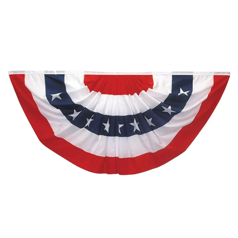 USA Patriotic Bunting Decoration  Flag