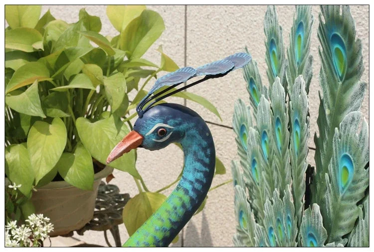 Peacock Outdoor Garden Courtyard Decoration