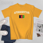 Afghanistan Flag Vintage Premium T-shirt
