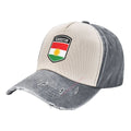 Kurdistan Baseball Cap Unisex Soft Adjustable