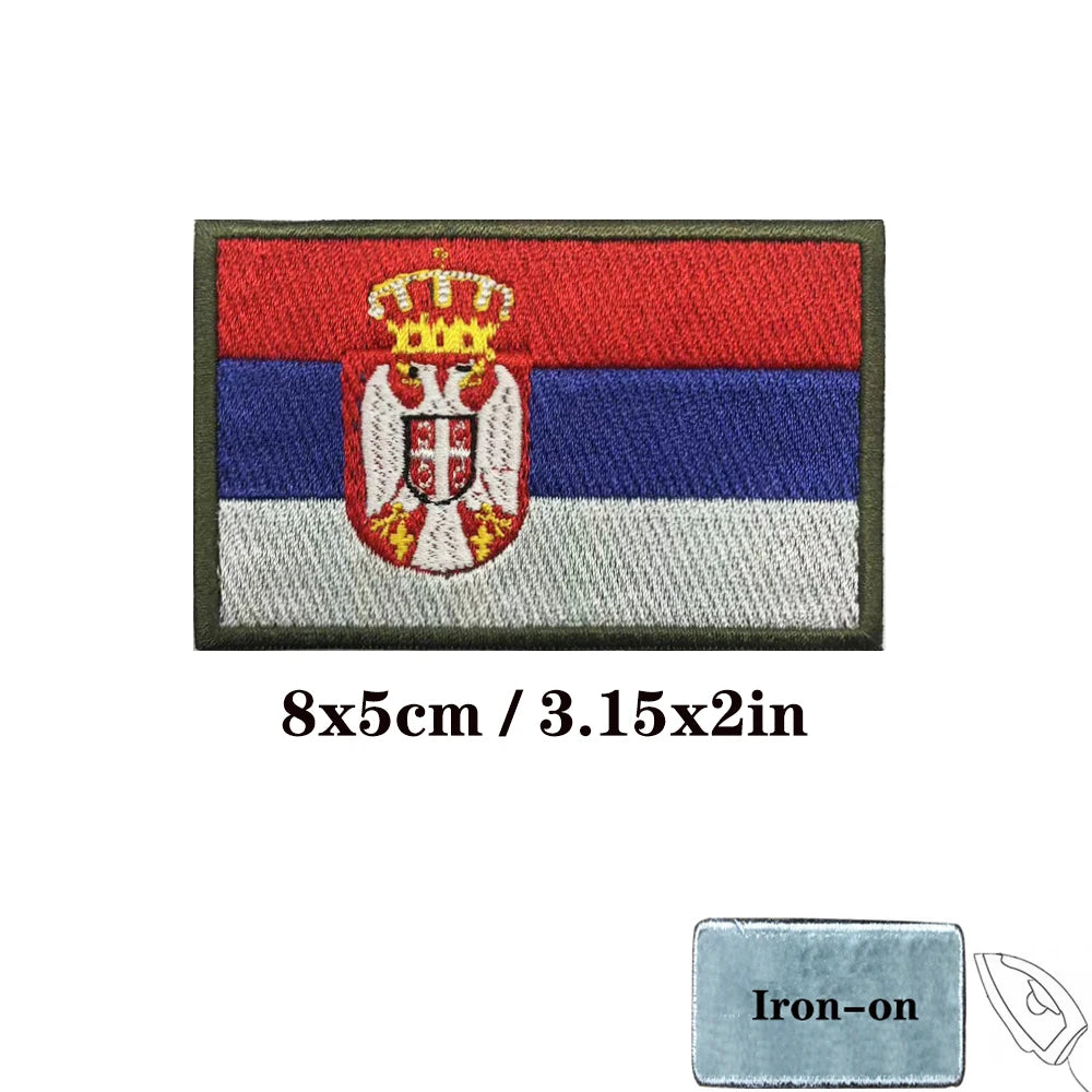 Serbia Flag Tee