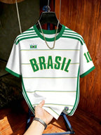 Brazilian Retro Theme Jersey Tee