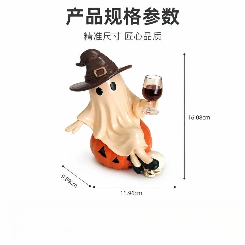 Resin Ghost Statue