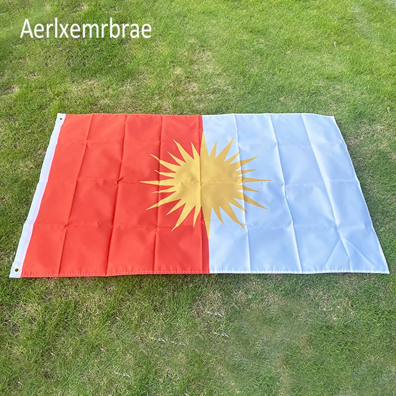 90*150cm  Yezidi Flag