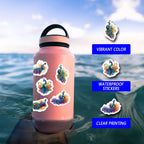 Peacock Stickers, for phone case, laptop, and more