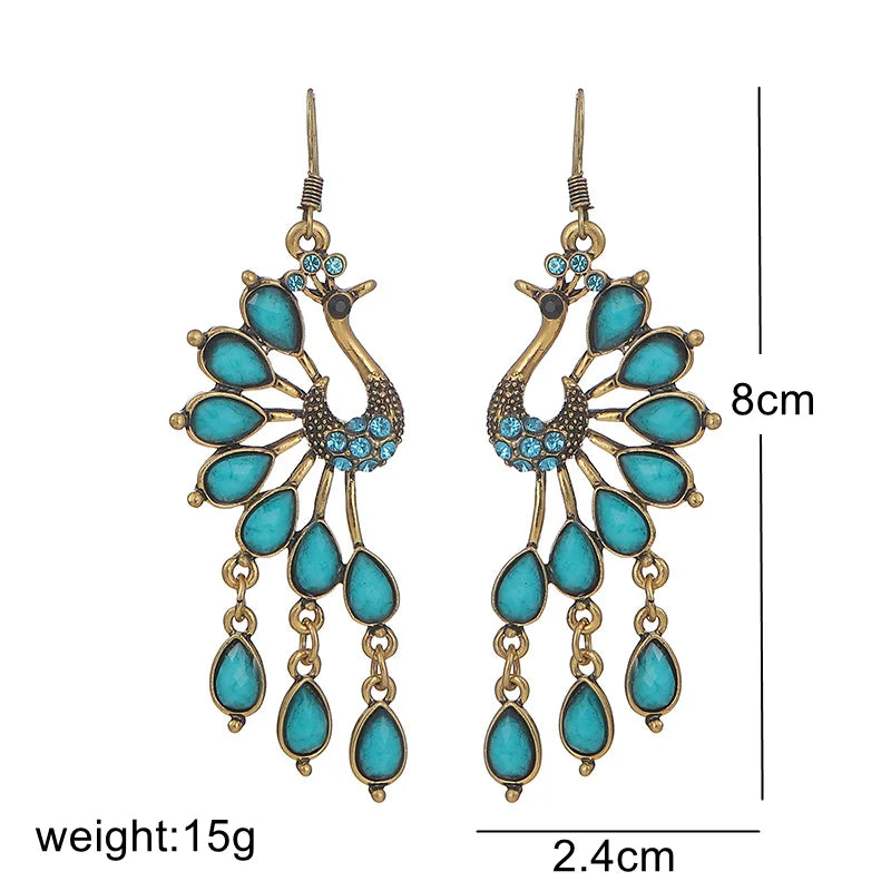 Vintage Ethnic Style Antique Earrings