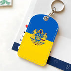 Ukraine Flag Keychain