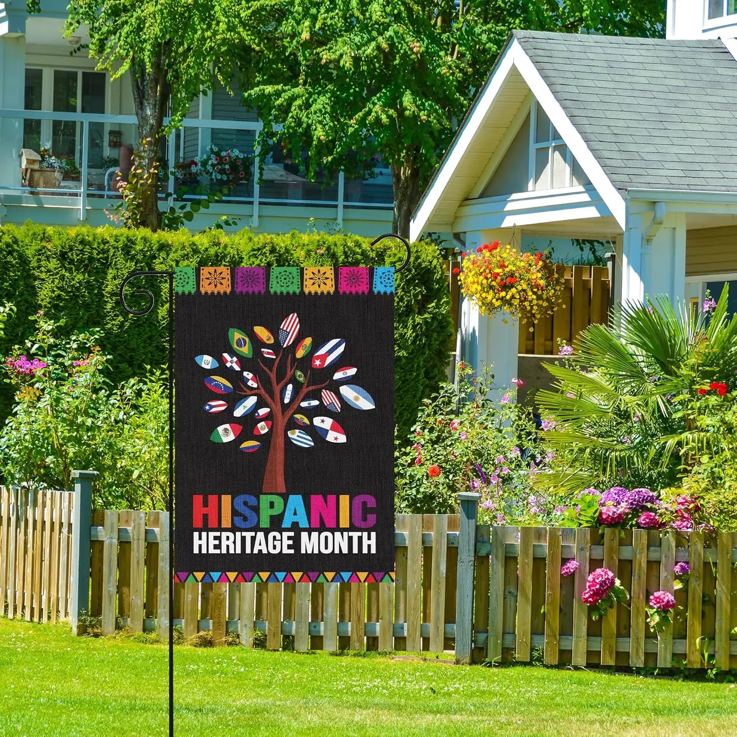 National Hispanic Heritage Month Garden Flag