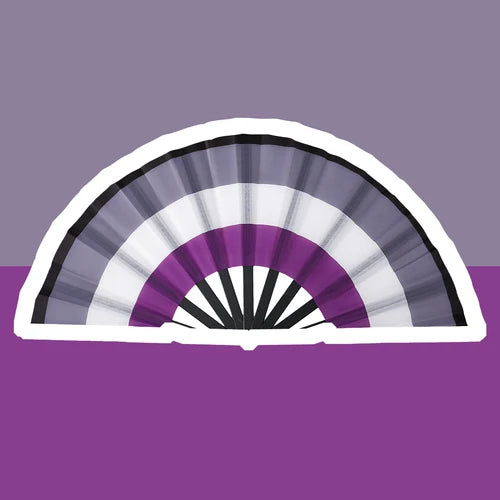 Rainbow Fan LGBTQ Pride