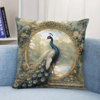 Peacock Pillow Cover