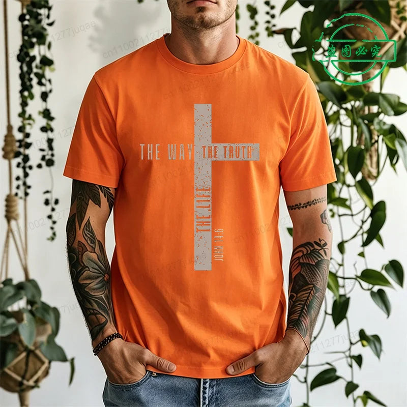Men Jesus Is King Graphic T-Shirt