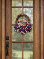 Patriotic Wreath USA