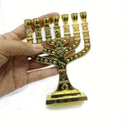 1PC Menorah Candle-holders Religions Candelabra Hanukkah