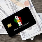 Flag of Kurdistan Poster Film Skin Cover Credit Card Stickers