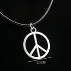 Anti-war Charms Peace sign -International Day of Peace