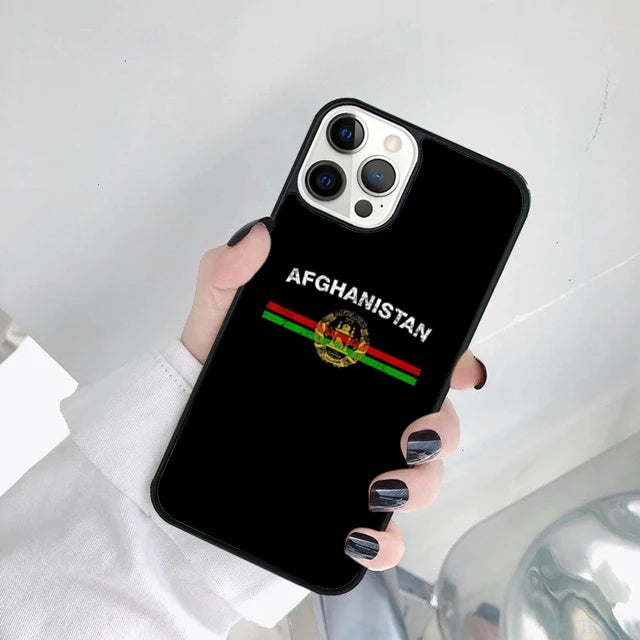 Afghan Flag Phone Case Cover For iPhones