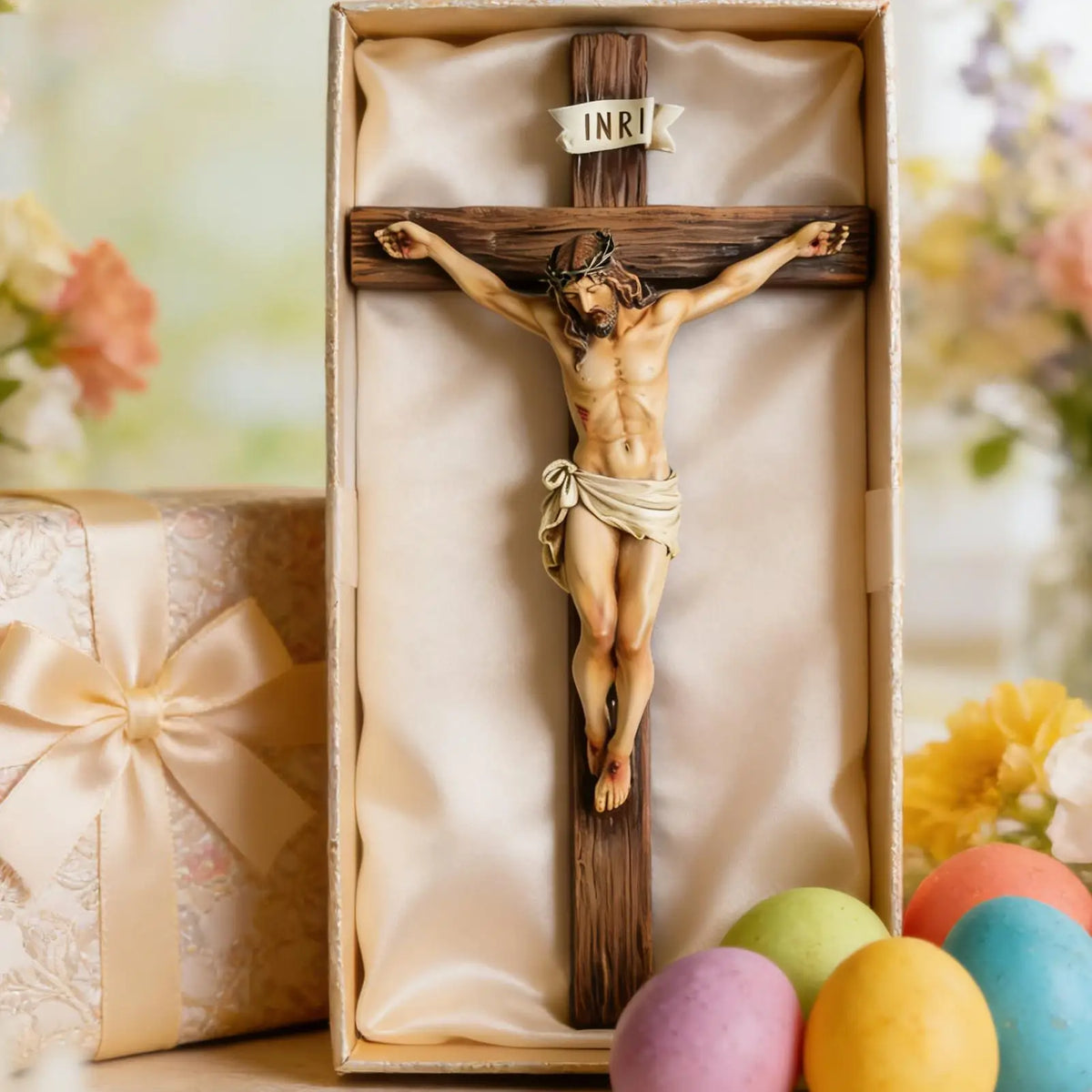 Hand-Painted Jesus Figurine