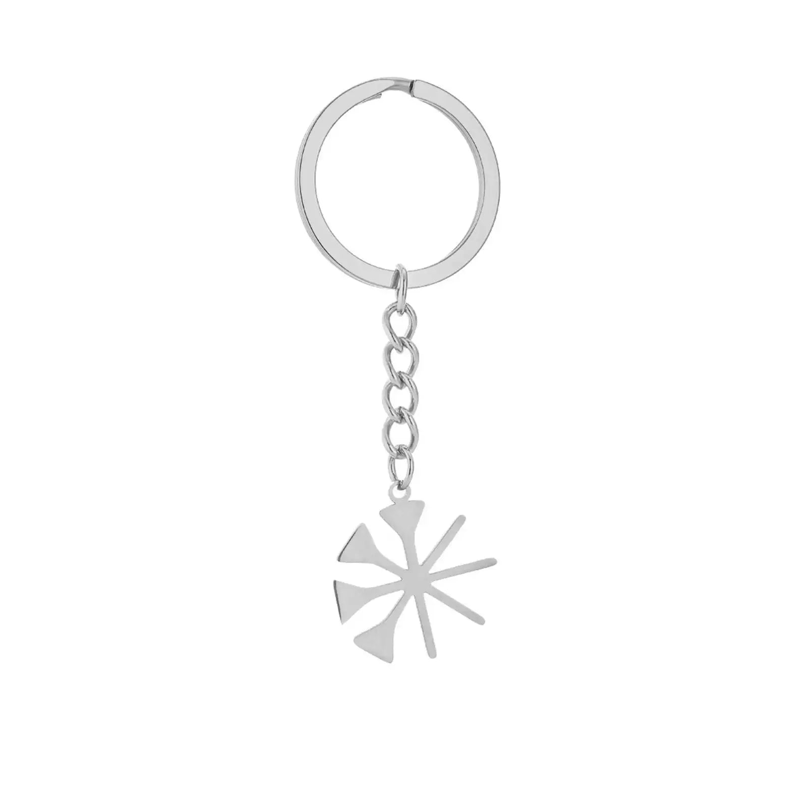 Yazidi Lalish Peacock Keychain