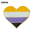 Non-binary Pride Pins Lapel Pins LGBTQ Community
