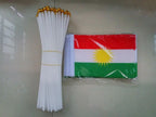 Kurdish hand flag