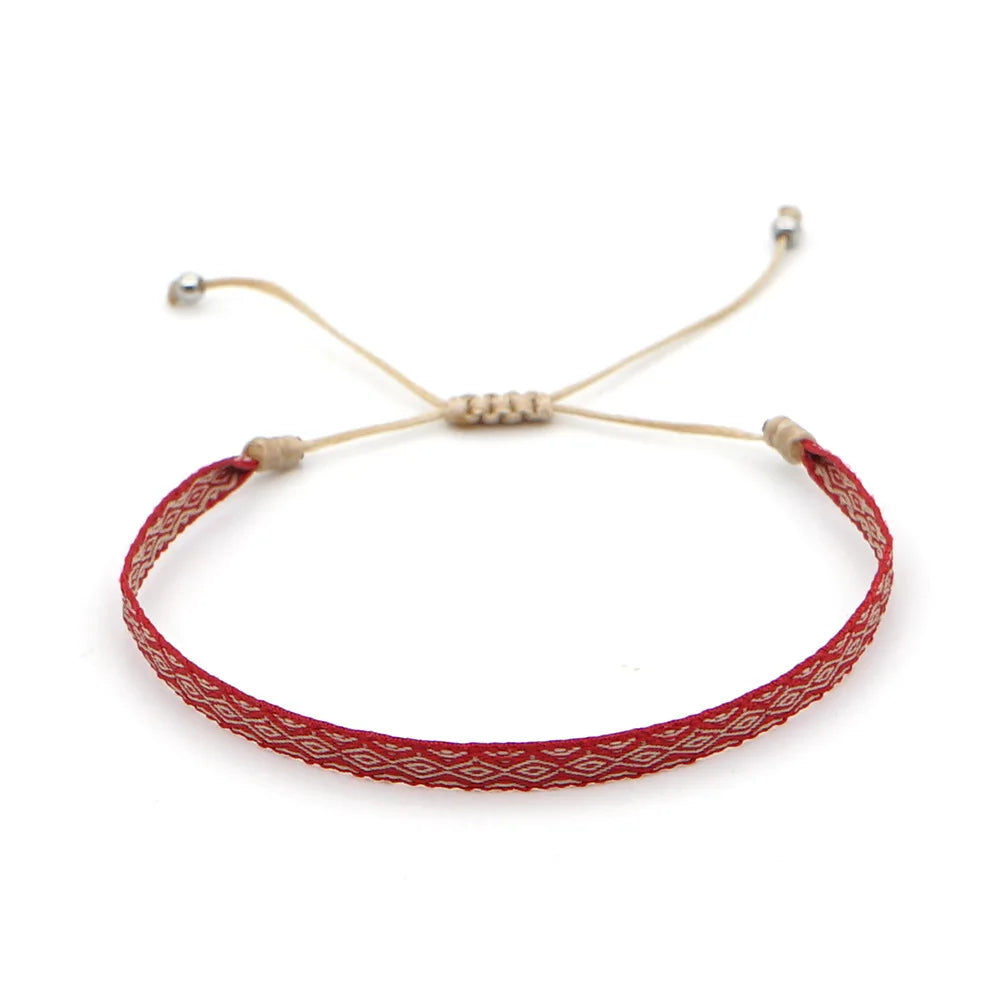 Unisex Handmade Woven Bracelet