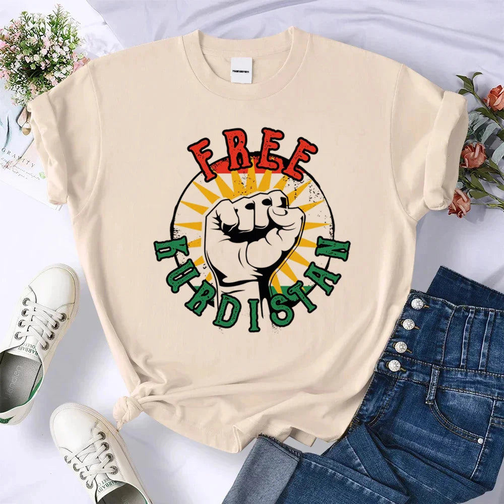 Kurdistan Women's casual short-sleeve T-Shirt
