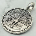 Stainless steel Yezidi Lalish Peacock