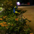 1Pc Peacock Solar Garden Lamp