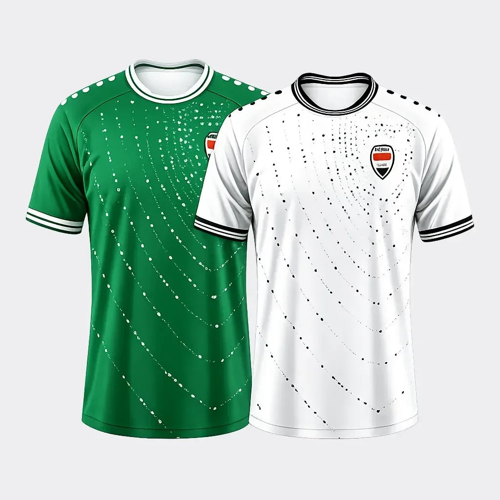 Iraq Style Football Jersey T-shirt