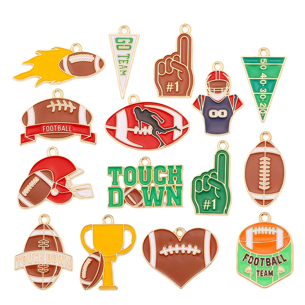 Football Charms Set