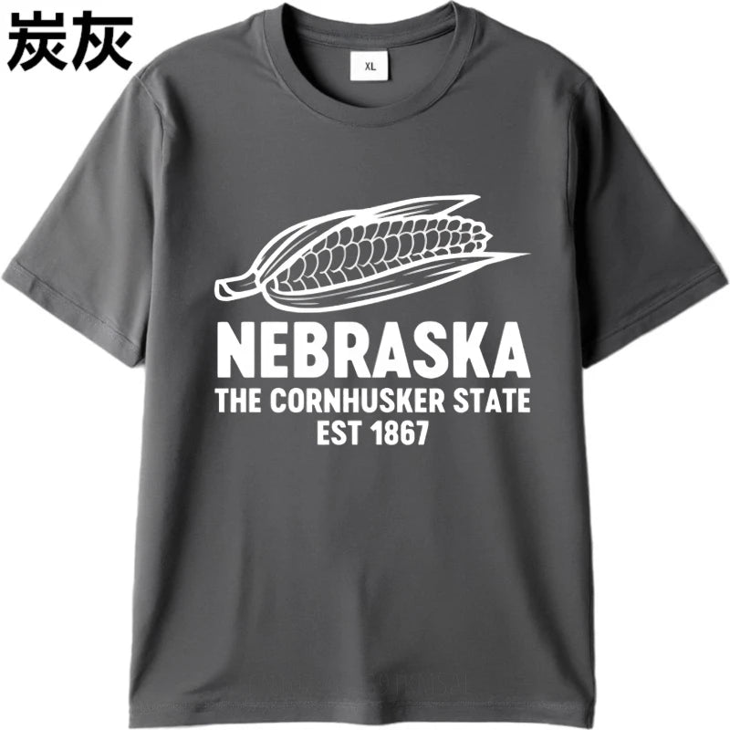 T-shirt Unisex Nebraska The Cornhusker State