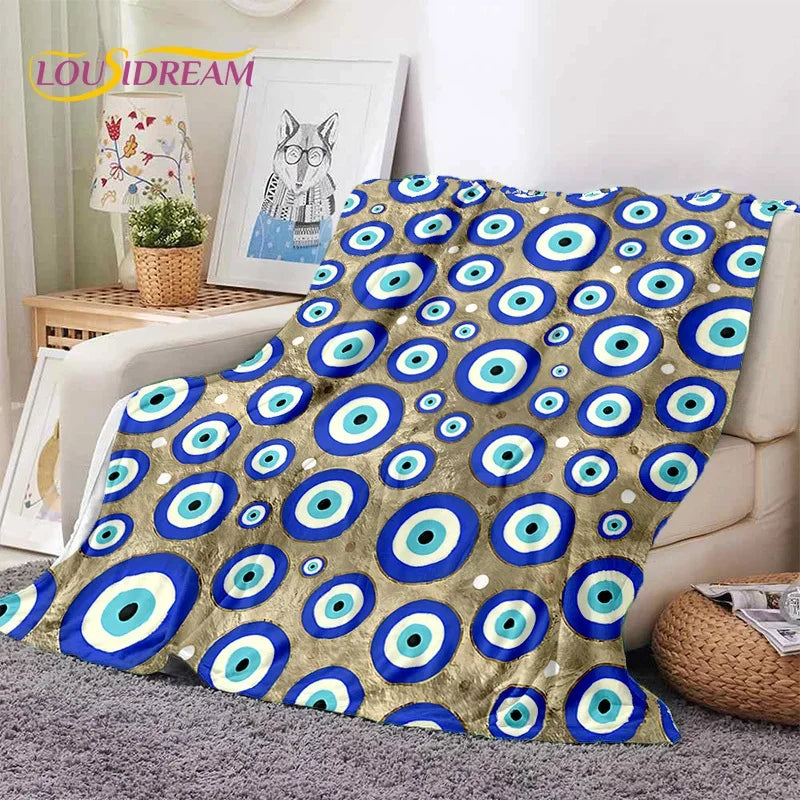 3D Evil Eye Blanket