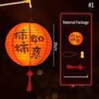 Paper Lantern Hanging Decorations Mid- Autumn Festival