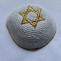David Star Kippah Handmade Wire Cap Hanukkah Hat