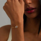 Evil Eye Gold Bracelet