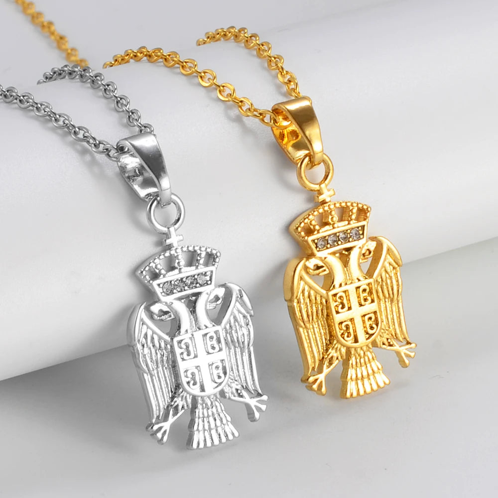 Serbia Eagle Pendant