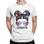 Cubanita Cuban Cuba Flag Hispanic Heritage T Shirt