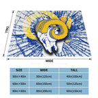 Blanket Los Angeles La Rams Football Ramheart Logo