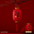 Chinese lamp LED Glowing classical red paper lantern