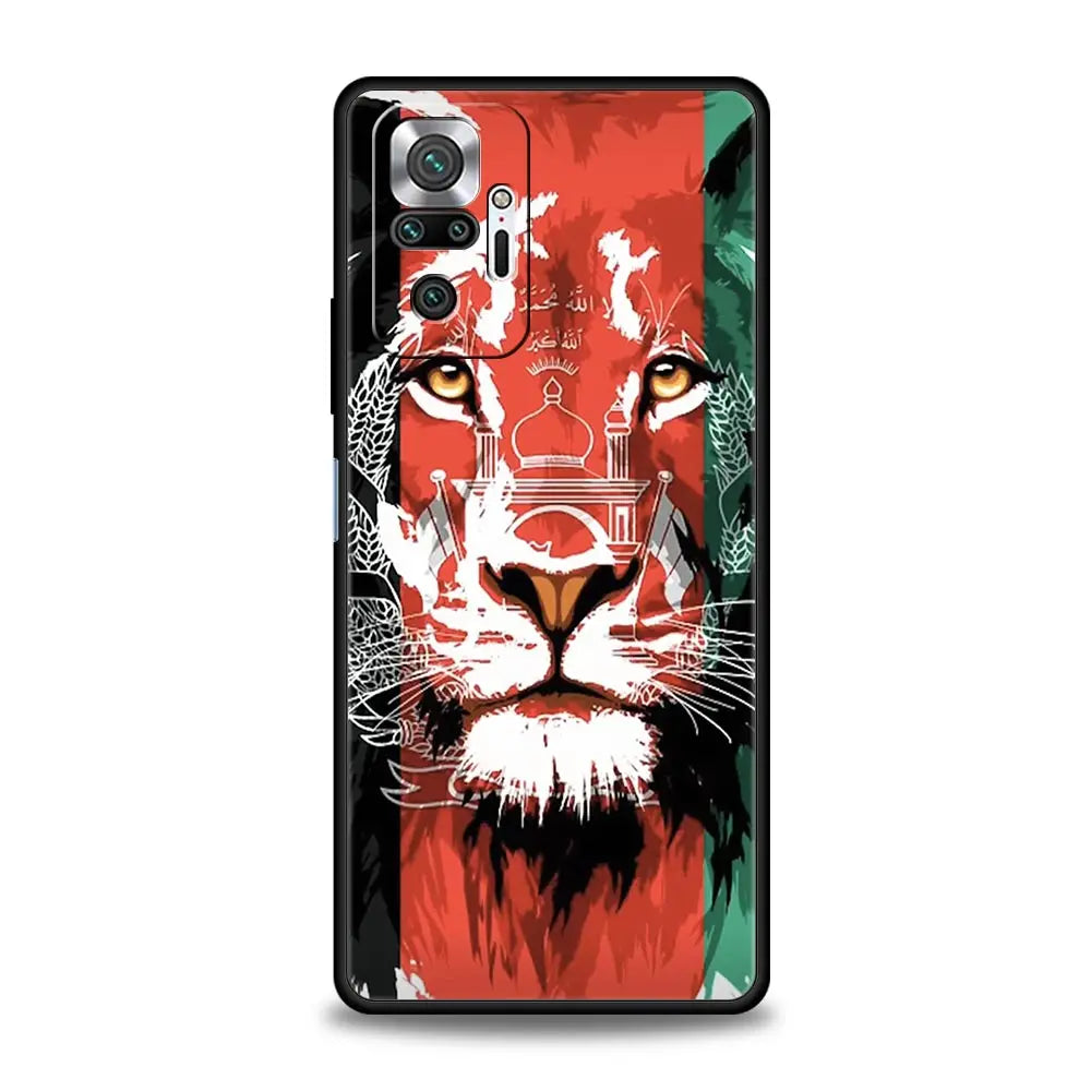 Phone Case For Xiaomi Redmi Note phones Afghanistan Flag