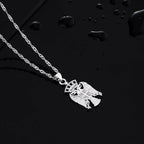 Sonya Eagle Pendant Necklace – Stainless Steel