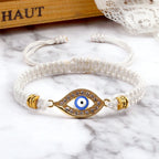 Braided Evil Eye Bracelet