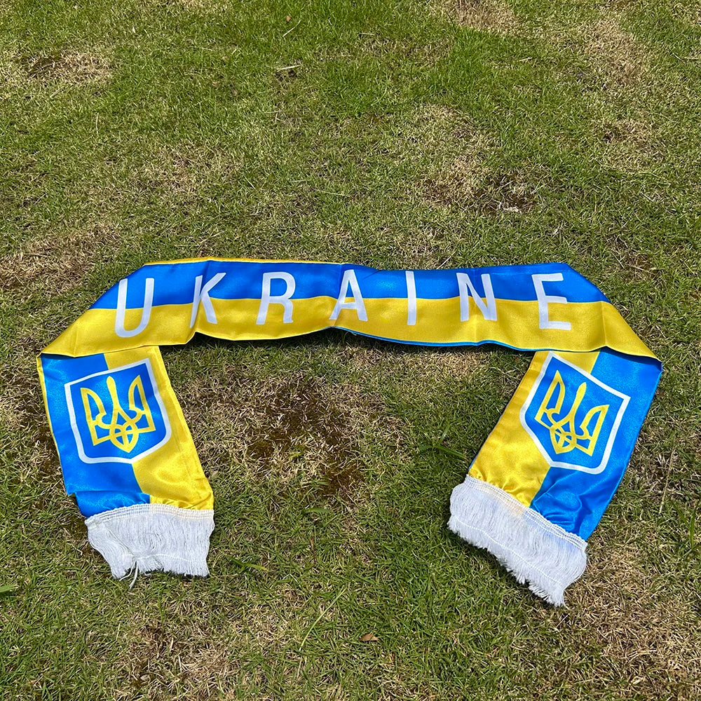 Ukrainian Presidential Scarf 14x135cm Double