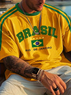 Brazil Lightweight Pattern Scarf Shawl
