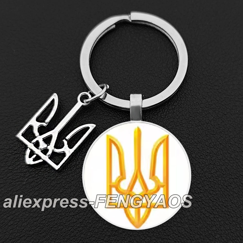 National Symbols of Ukraine Keychains