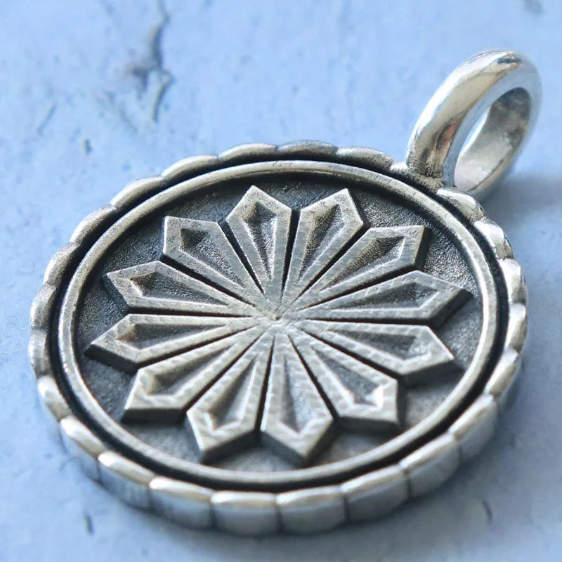 15g Yezidi Lalish Peacock Solid Sterling Silver