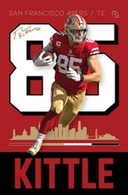 Famous Sports American Football Poster  NFL stars