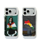 Kurdistan Map Design Printed Cover For iPhones